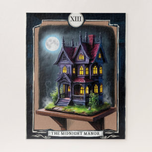 XIII The Midnight Manor – Never Sleeps Tarot Jigsaw Puzzle