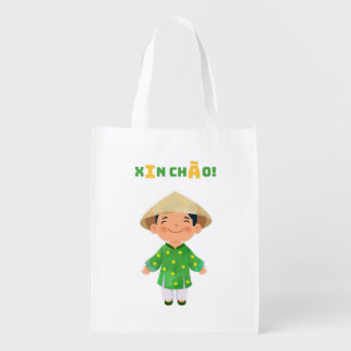 XIN CHÀO! Vietnam Reusable Grocery Bag