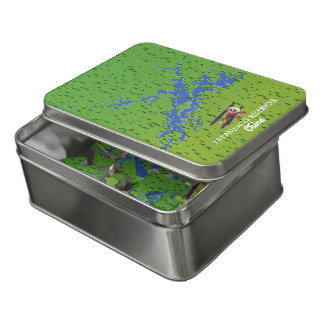 Xin'anjiang Reservoir China map Jigsaw Puzzle