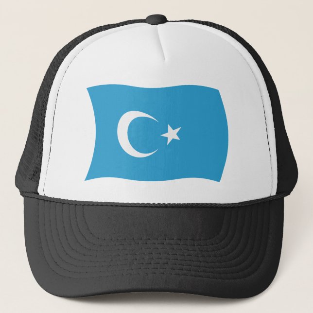 Xinjianj Uigur Flag Hat (Front)