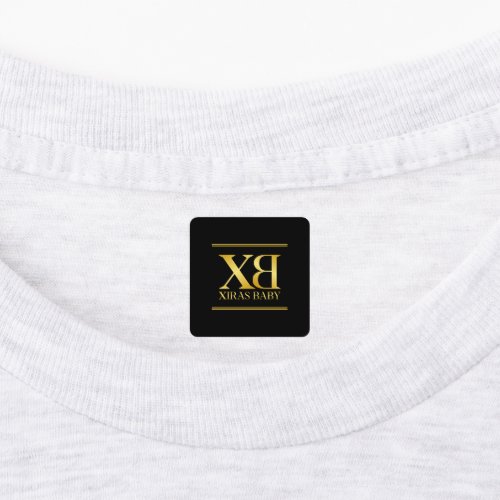 Xiras Baby Business Logo Clothing Labels