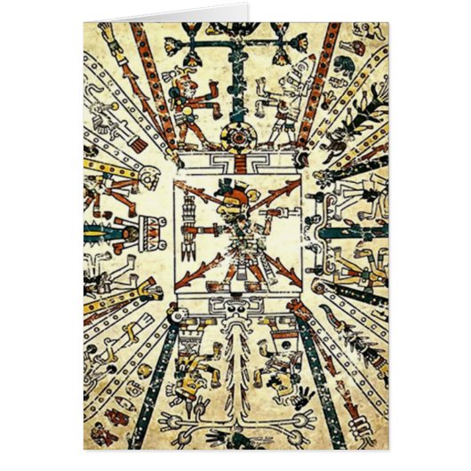 Xiuhtecuhtli Aztec Death God Cards (Front)