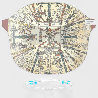 Xiuhtecuhtli Aztec Death God Face Shield