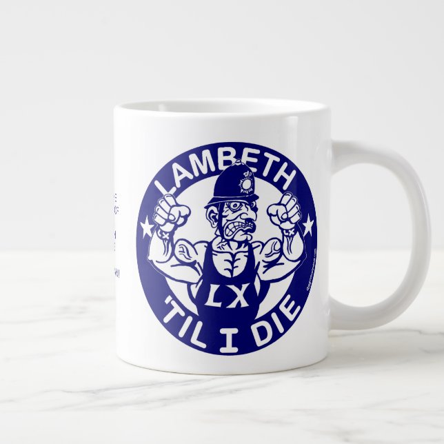 XL Lambeth Walk Giant Coffee Mug (Right)