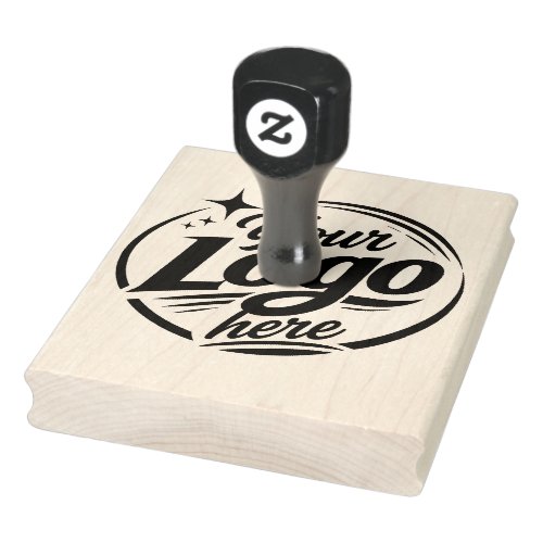 XL Large Business Logo Custom Rubber Stamp