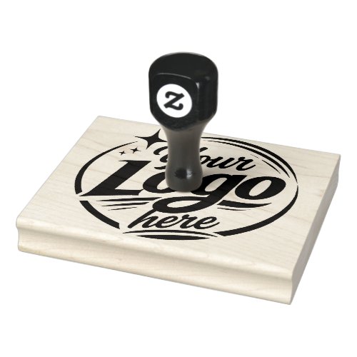 XL Large Business Logo Custom Rubber Stamp