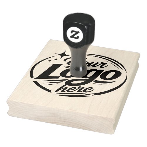 XL Large Business Logo Custom Rubber Stamp