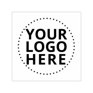 XL Large Custom Business Logo Company Self-inking Stamp