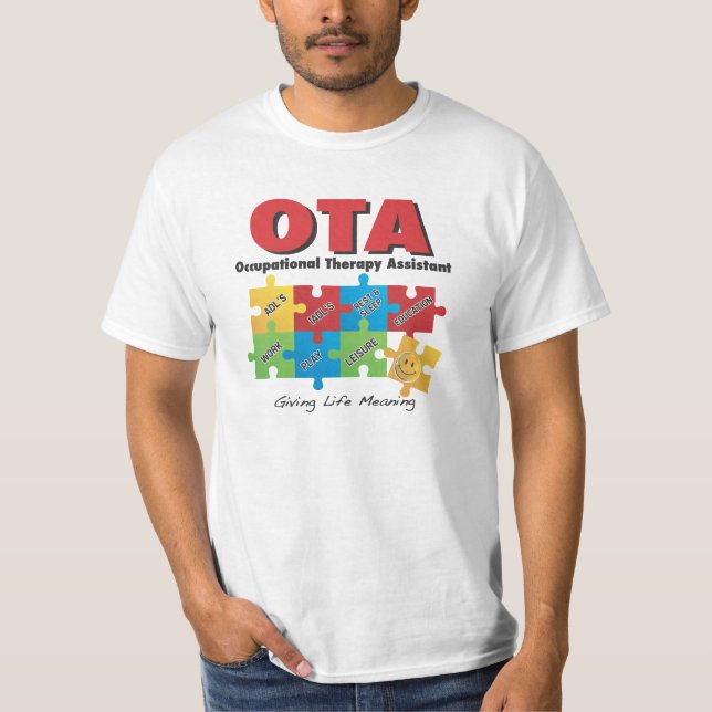 XL Occupational Therapy Assistant T Shirt XLg (Front)