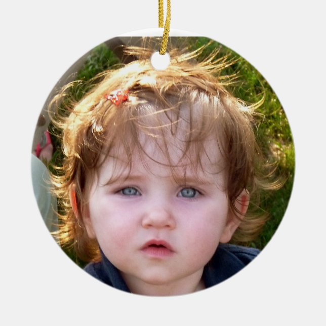 Xmas 2011 DeeDee Ceramic Ornament (Front)