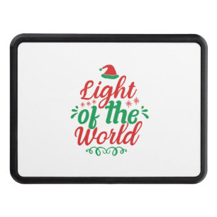 Xmas Art Light Of The World Hitch Cover