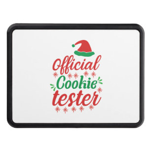 Xmas Art Official Cookie Tester Hitch Cover