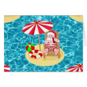 xmas beach santa claus (Front Horizontal)