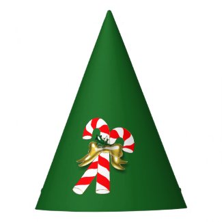 Xmas Candy 1 Party Hat