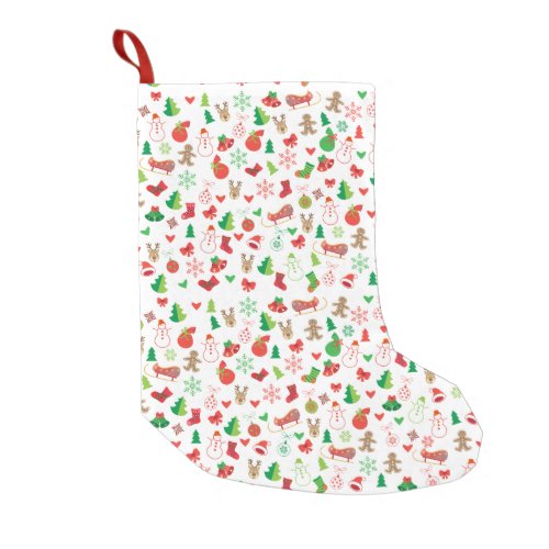 XMAS Christmas Stockings with Christmas symbols