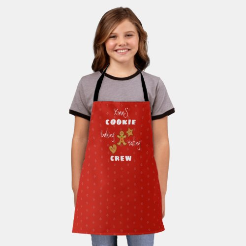XmaS Cookie Baking Eating Crew_Gingerbread Pals Apron