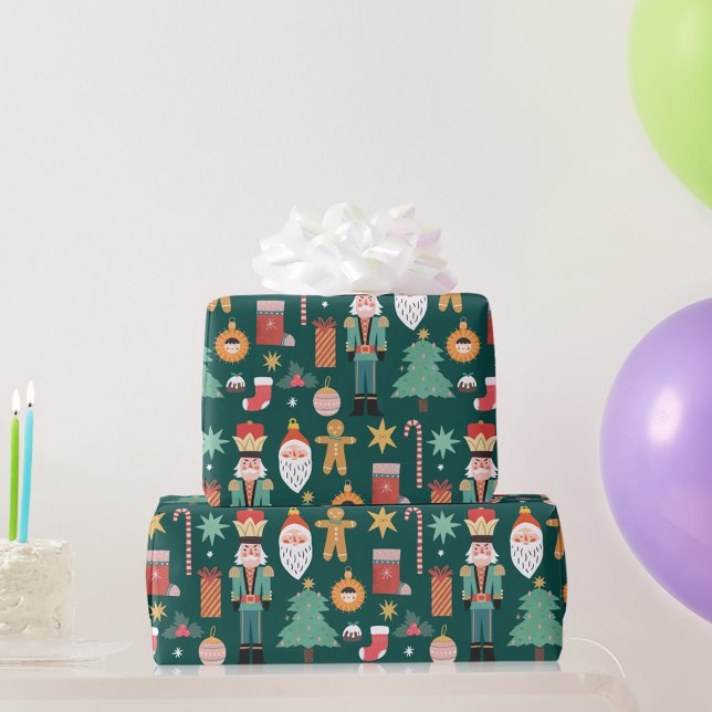 Xmas Cookie Colored Noel Christmas Wrapping Paper (Creator Uploaded)