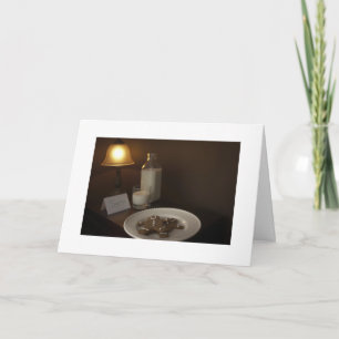 Xmas Cookies Santa Claus Christmas Eve Holiday Card