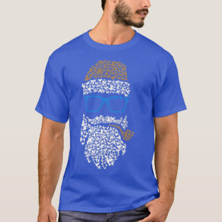 Xmas Cool Santa Fun Beard Style 1 T-Shirt