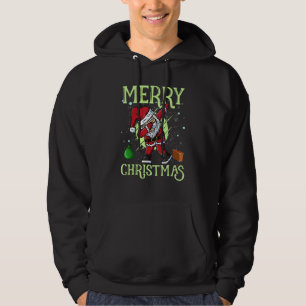 Xmas Dabbing Santa Claus Christmas Boys Men Women Hoodie