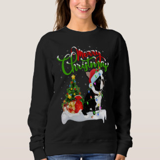 Xmas Decorations Santa Boston Terrier Dog Christma Sweatshirt