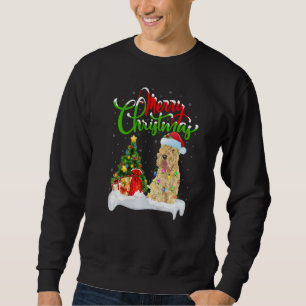 Xmas Decorations Santa Wheaten Terrier Dog Christm Sweatshirt