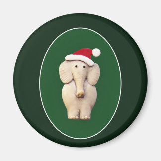 Xmas Elephant Magnet