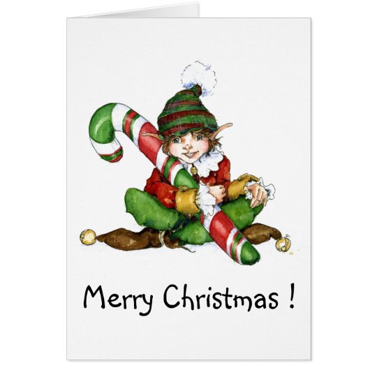 XMAS eleven and CandyCane'09, Merry Christmas! Card