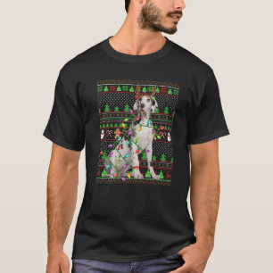 Xmas Family Matching Reindeer Ugly Great Dane Chri T-Shirt