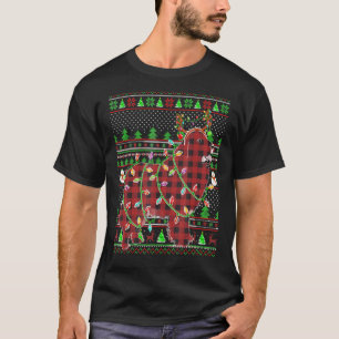 Xmas Family Matching Reindeer Ugly Great Pyrenees T-Shirt