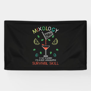 Xmas Gift Bartender Mixologist Banner