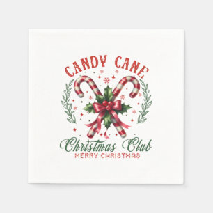 Xmas Gift Christmas Club Napkins