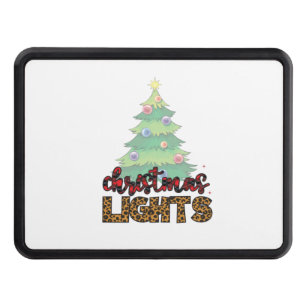 Xmas Gift Christmas Lights Hitch Cover