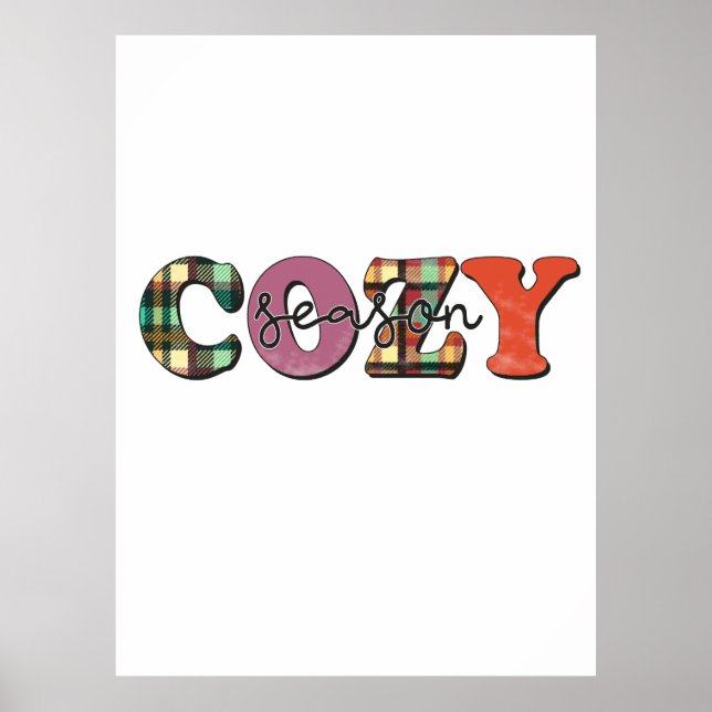 Xmas Gift Cozy Season Poster (Front)