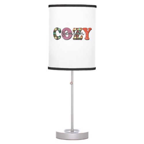 Xmas Gift Cozy Season Table Lamp