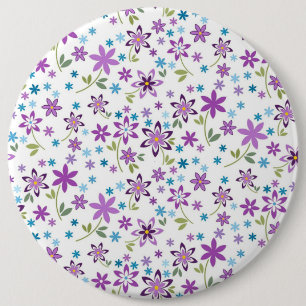 Xmas Gift Cute Floral Ditsy Button