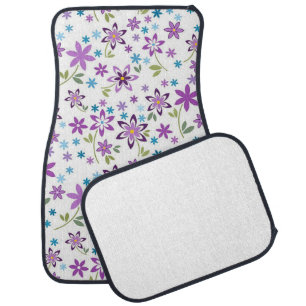 Xmas Gift Cute Floral Ditsy Car Floor Mat