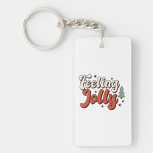 Xmas Gift Feeling Jolly Keychain