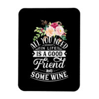 Xmas Gift | Good Friend And Some Wine