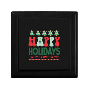 Xmas Gift Happy Holidays Box