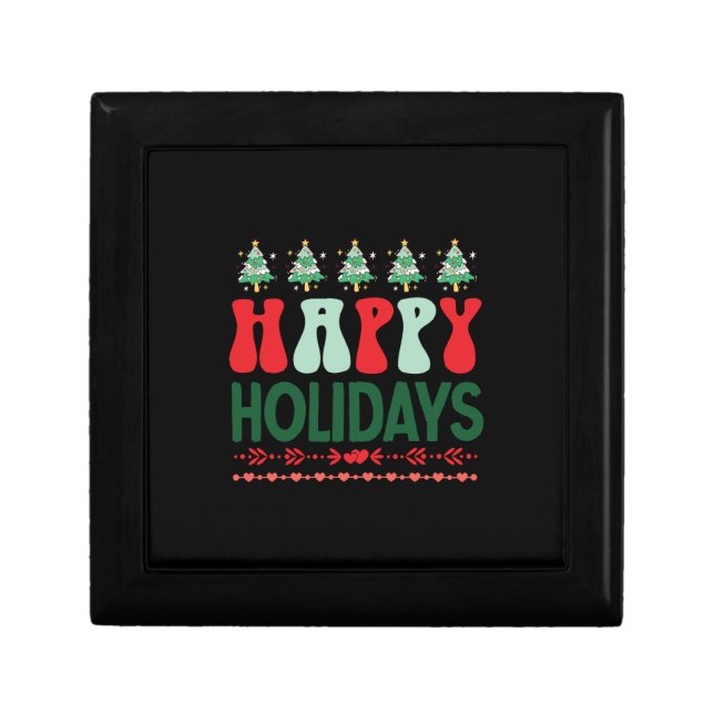 Xmas Gift Happy Holidays Box (Front)