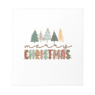 Xmas Gift Merry Christmas Notepad