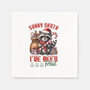Xmas Gift Sorry Santa Napkins