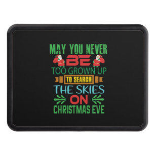 Xmas Gift The Skies On Christmas Eve Hitch Cover