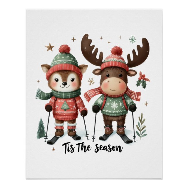 Xmas Gift Tis The Season Poster (Front)