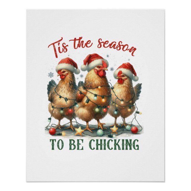 Xmas Gift To Be Chicking Poster (Front)