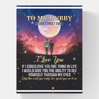 Xmas Gift | To My Hubby I Love You Paperweight