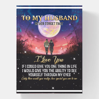 Xmas Gift | To My Husband I Love You Paperweight