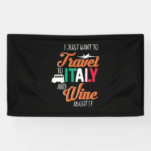 Xmas Gift Travel To Italy And Wine About It Banner