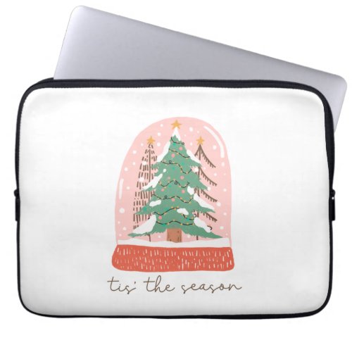 Xmas Gift Tree Tis The Season Laptop Sleeve